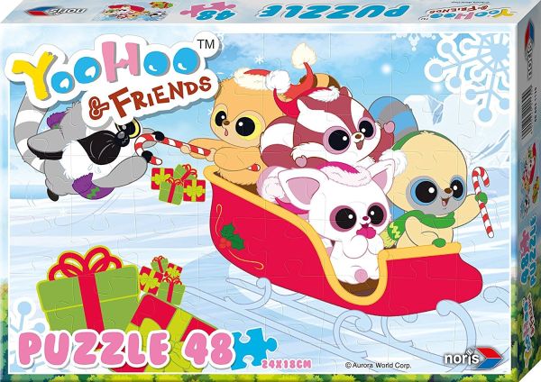 NORI606031130 - Puzzle 48 pezzi YooHoo e i suoi amici 24 x 18 cm - 1