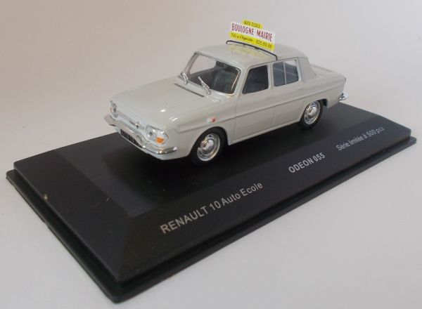 ODE055 - RENAULT 10 Auto Ecole grigio limitato a 500 copie - 1