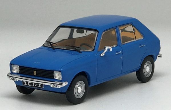 ODE127 - PEUGEOT 104 1972 Blu - Limitata a 500 esemplari. - 1