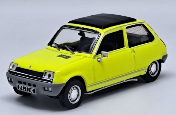 ODE131 - RENAULT 5 TL Giallo con tetto apribile - Edizione limitata a 1000 esemplari. - 1