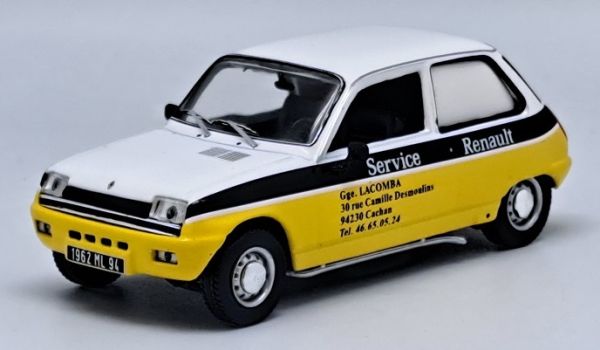 ODE133 - RENAULT 5 Company RENAULT SERVICE - Limitata a 504 esemplari. - 1