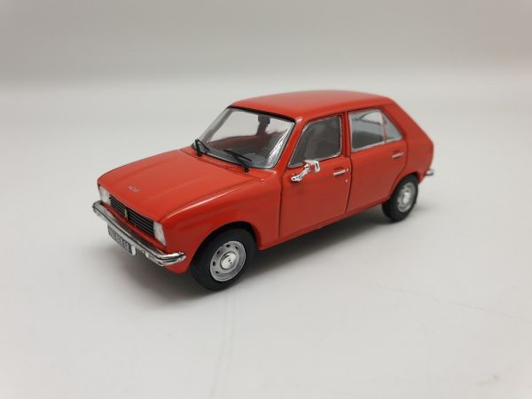 ODE168 - PEUGEOT 104 1972 Arancione - Edizione limitata a 504 esemplari - 1