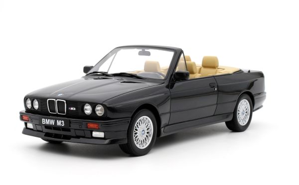 OT1012 - BMW E30 M3 cabriolet 1989 Nero - 1