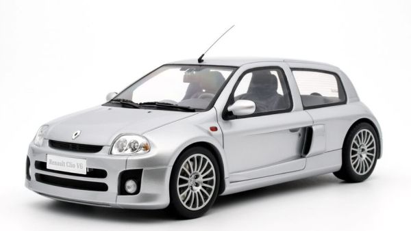 OT1034 - RENAULT Clio V6 Fase 1 2001 Argento - 1