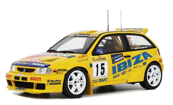 OT445 - Kit auto SEAT Ibiza Giallo #15 Rally di Monte Carlo 1998 H.ROVANPERA - 1