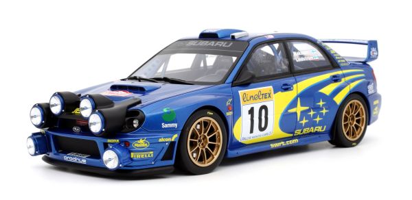 OT784 - SUBARU Impreza WRC #10 Rally di Monte Carlo 2002 blu - 1