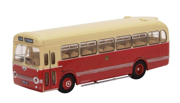 OXF76SB004 - Autobus LEYLAND Tiger Club Saro Country - rosso e beige - 1