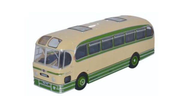 OXF76WFA005 - Autobus AEC Weymann fanfara GREENSLADES Beige e verde - 1