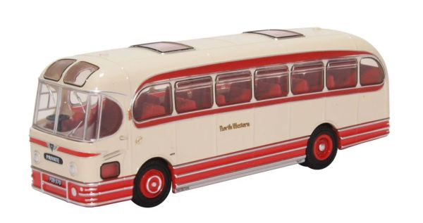 OXF76WFA007 - Autobus AEC Weymann Fanfara NORTH WESTERN Rosso e beige - 1