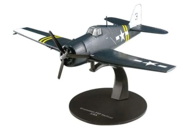 MAGWWIIAP013ZV - Aerei con base - GRUMMAN F6F Hellcat - 1