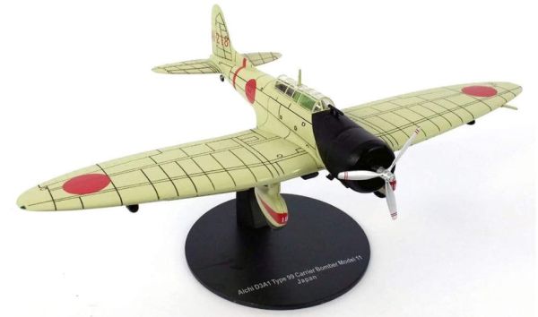 MAGWWIIAP014ZV - Aereo con base - Bombardiere subacqueo Aichi D3A Type 99 modello 11 - 1