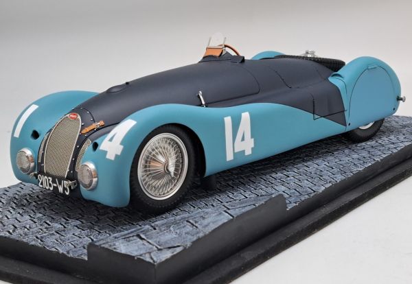 PANTHEON018 - BUGATTI Tipo 57S 45 #14 Gran Premio dell'A.C.F 1937 Jean BUGATTI/Jean-Pierre WIMILLE - 1