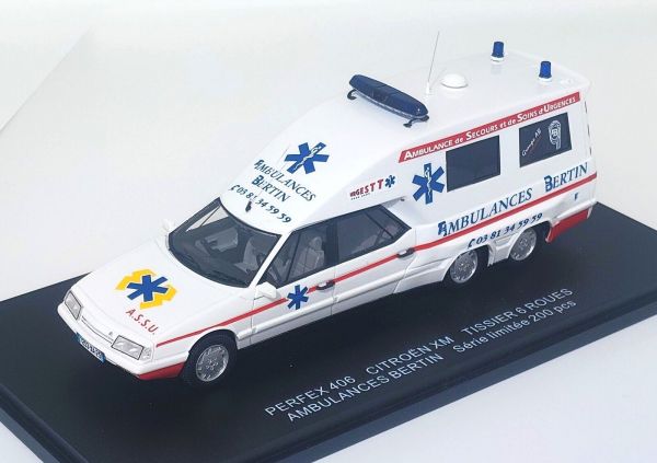 PER406 - CITROEN XM Tissier 1007 - Ambulanza BERTIN - Limitata a 200 esemplari ex. - 1