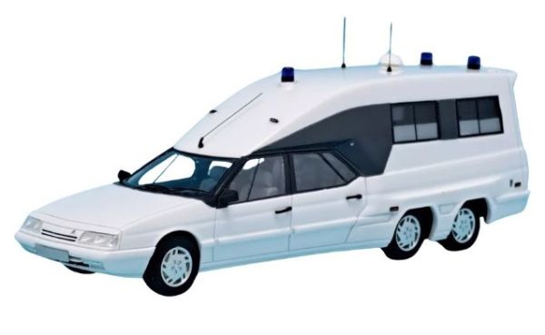 PER918 - CITROEN XM Tissier 1007 bianco con decalcomanie Ambulanze - Edizione limitata a 150 esemplari. - 1