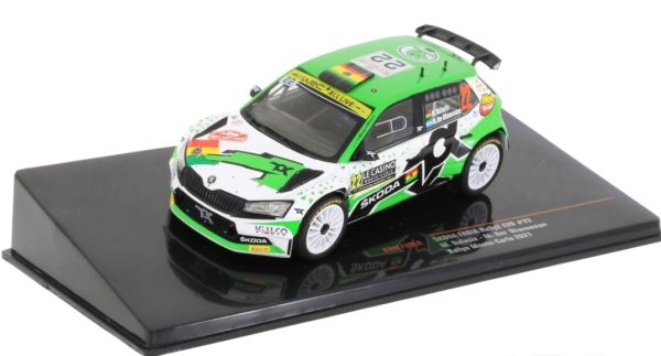 IXORAM789LQ - SKODA Fabia 2 EVO #22 Monte Carlo Rally 2021 - 1