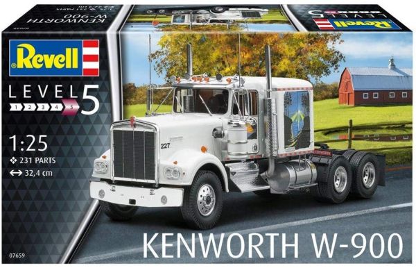 REV07659 - Modello KENWORTH W-900 da assemblare e dipingere - 1