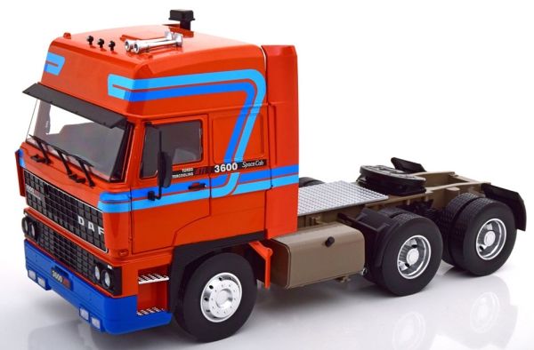 RK180094 - DAF 3600 Space Cab 6x4 1986 Arancione e blu - 1