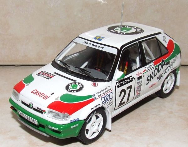 IXORAC423A.22 - SKODA Felicia Kit car #27 Rac Rally 1996 S.BLOMQVIST / S.MELANDER - 1