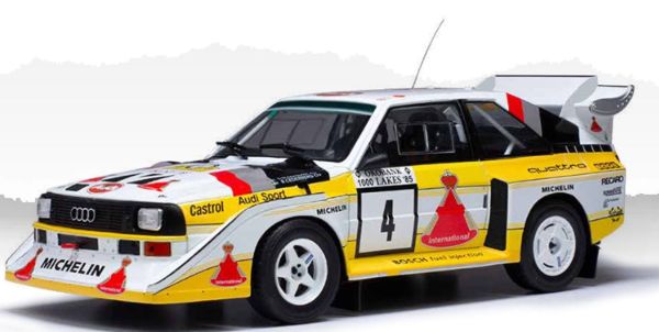 IXO18RMC161A.22 - AUDI Sport Quattro S1 E2 #4 1000 Meren Rally 1985 S.BLOMQVIST / B.CEDERBERG - 1