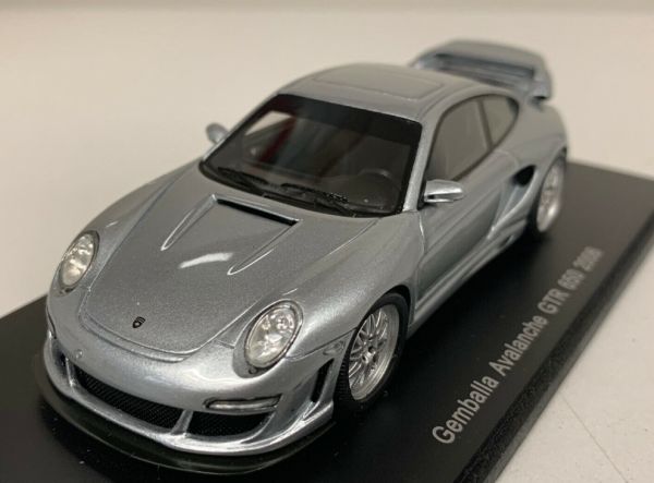 SPAS0707 - PORSCHE Gemballa valanga GTR 650 2006 argento - 1