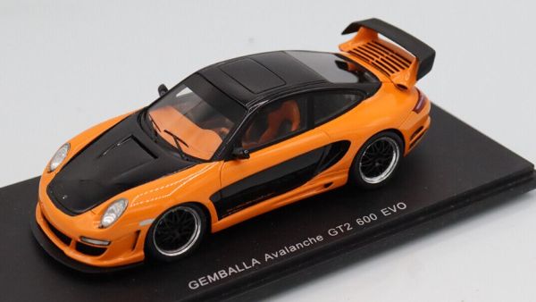 SPAS0718 - GEMBALLA GTR 650 2007 arancio e nero - 1