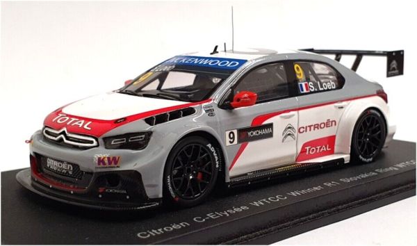 SPAS2461 - CITROEN C-Elysee Totale #9 1er R1 Slovakia Ring WTCC 2014 S.Loeb - 1