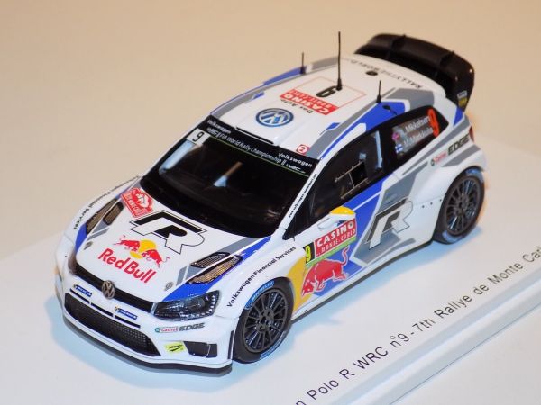 SPAS3787 - VOLKSWAGEN Polo R WRC #9 7° a Monte Carlo 2014 A.Mikkelsen/ M.Markkula - 1