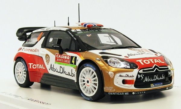 SPAS3789 - CITROEN DS3 WRC #4 5° al Rally di Monte Carlo 2014 M.Ostberg/ J. Ander - 1