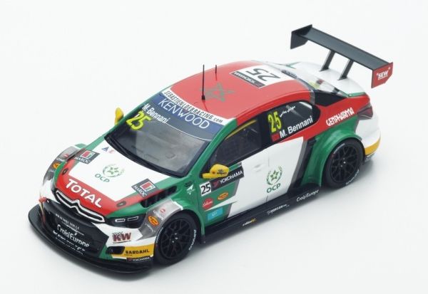 SPAS5098 - CITROEN C-Elysée WTCC N°25 Vincitore R2 Qatar 2016 Mehdi Bennani - 1