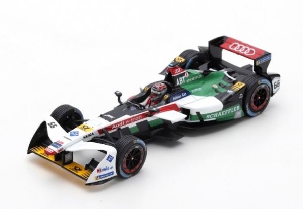 SPAS5931 - AUDI Sport ABT Schaeffler #66 Vincitore Berlino ePrix Formula E Stagione 4 2017-2018 Daniel Abt - 1