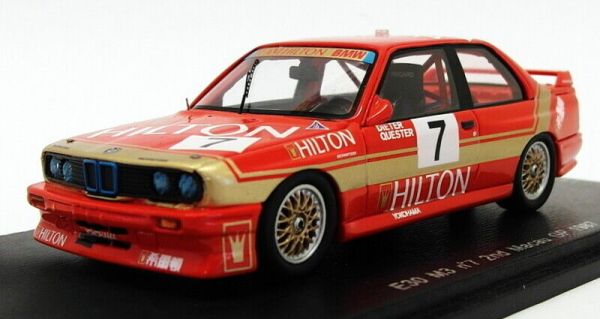 SPASA033 - E30 M3 #7 2nd Macau GP 1987 Dieter Quester - Edizione limitata a 300 copie. - 1