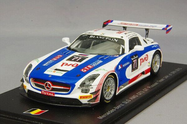 SPASB117 - MERCEDES SLS AMG GT3 Russian Team #71 24H Spa 2015 A.Vasilyev/ M.Asmer/ I.Dontje/ L.Plato - Edizione limitata a 300 copie. - 1