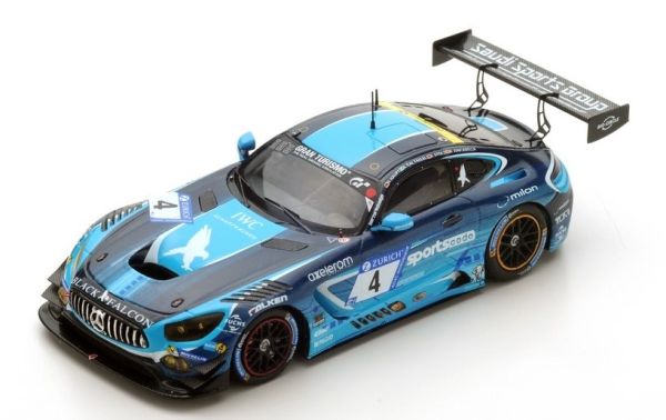 SPASG316 - MERCEDES AMG GT3 #4 Black Falcon 24h Nurburgring 2017 H.Haupt/ A.Al Faisal/ L.Stolz/ D.Juncadella - Edizione limitata a 300 copie. - 1