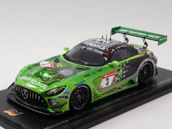 SPASG925 - MERCEDES-AMG GT3 #3 Mercedes-AMG Team GetSpeed 24h Nürburgring 2023 M.Engel / J.Gounon / D.Juncadella - Limitata a 300 esemplari. - 1