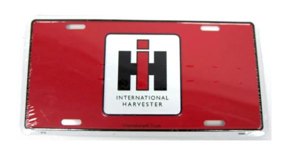 SIGN-8320 - Targa in metallo INTERNATIONAL Harvester - 30x15 cm - 1