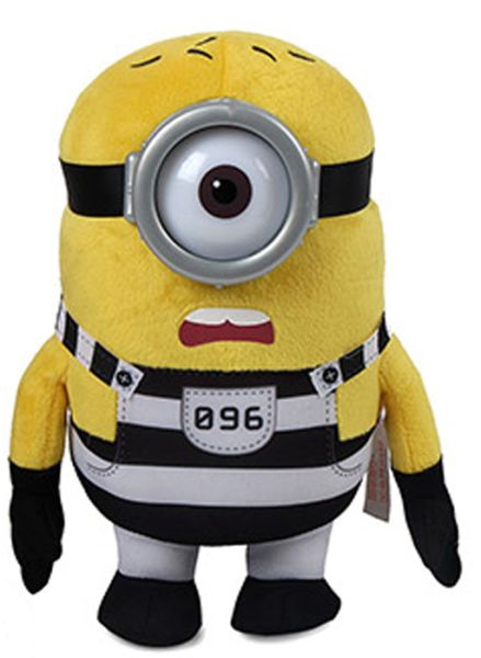 SIM30034B - MINION peluche prigioniero Carl - 25cm - 1