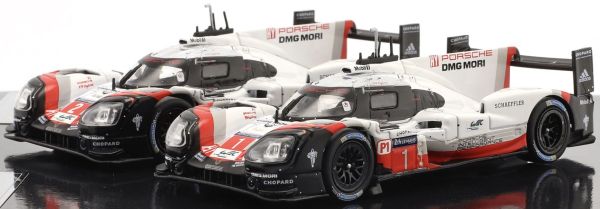 IXO-SP919-SET2 - 2 PORSCHE 919 Hybrid #1 e #2 Vincitrice della 24 Ore di Le Mans 2017 - 1