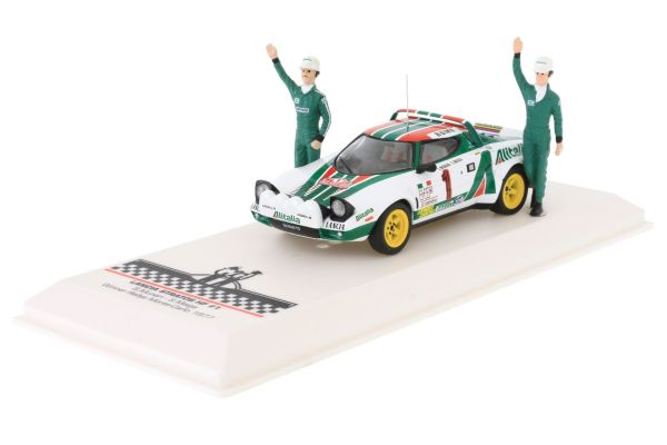 IXOSPRM001-77 - LANCIA Stratos HF #1 Rallye de Monte Carlo 1977 con figurina S.MUNARI /S.MAIGA - 1