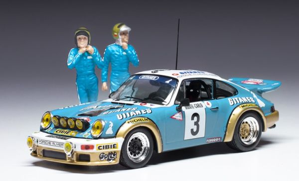 IXOSPRM001-78 - PORSCHE Carrera RS #3 Vincitore Rallye de Monte Carlo 1978 con figurina J-P.NICOLAS / V.LAVERNE - 1