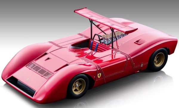 TM18-250A - FERRARI 612 Can-Am 1968 Rosso - Edizione limitata a 100 pezzi - 1