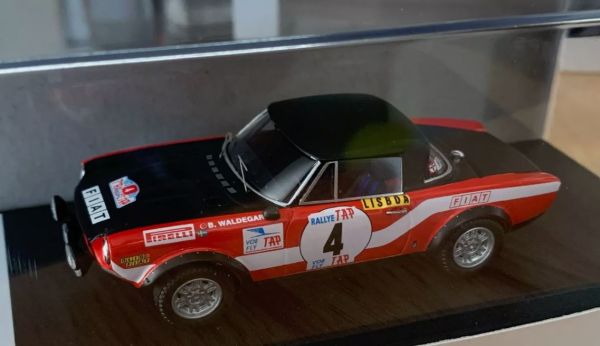 TRODSN76 - FIAT 124 Abarth #4 Rallye du Portugal 1973 B.WALDEGAARD / H.THORSZELIUS - Edizione limitata a 150 esemplari. - 1