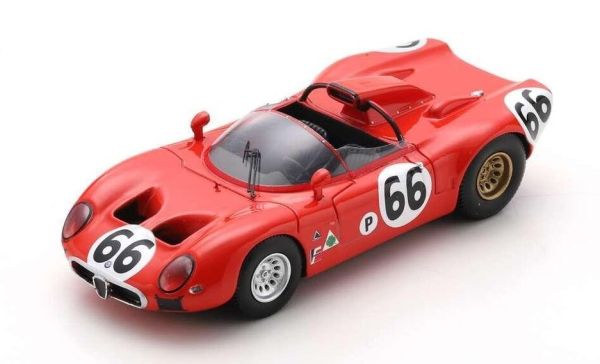 SPAUS315 - ALFA ROMEO 33 #66 12h Sebring 1967 R.Bussinello / N.Galli - Limitata a 300 esemplari. - 1