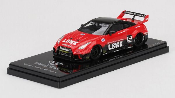 TSMV0011 - NISSAN GT 35GT-RR Ver.1 rossa e nera LB-Silhouette Works - 1