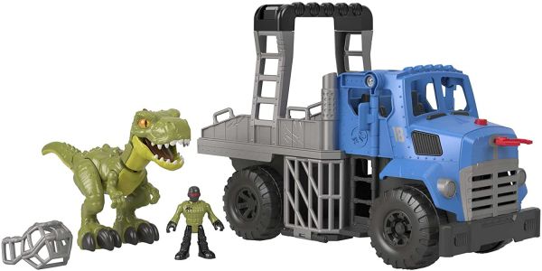 FISGVV50 - Camion di cattura JURASSIC WORLD con figure - 1