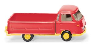 WIK027004 - Camion 4x2 rosso e giallo con pianale