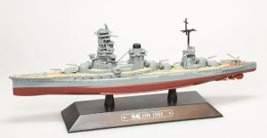 AKI0271 - Corazzata giapponese - nave da guerra - Hyuga 1941