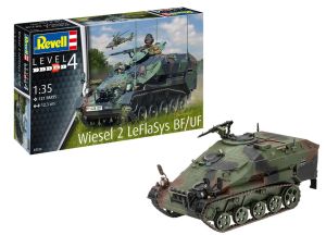 REV03336 - Carro armato Wiesel con 2 leflasys BF/UF da assemblare e verniciare