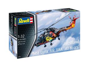 REV03806 - Elicottero Westland Sea Lynx MK.88A - Edizione speciale 40° anniversario da assemblare e dipingere