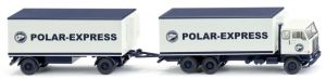 WIK045704 - Autocarro-rimorchio refrigerato 6X4 VOLVO F88 Polar-Express a 2 assi