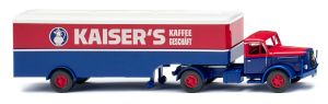 WIK051328 - HENSCHEL 4x2 con rimorchio a 1 asse - KAISER'S KAFFEE